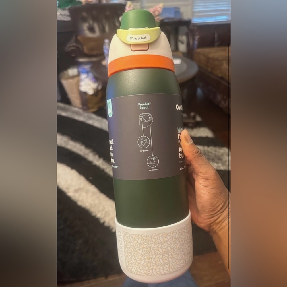 Owala Roll with it 40oz Colordrop Freesip with Sushi boot